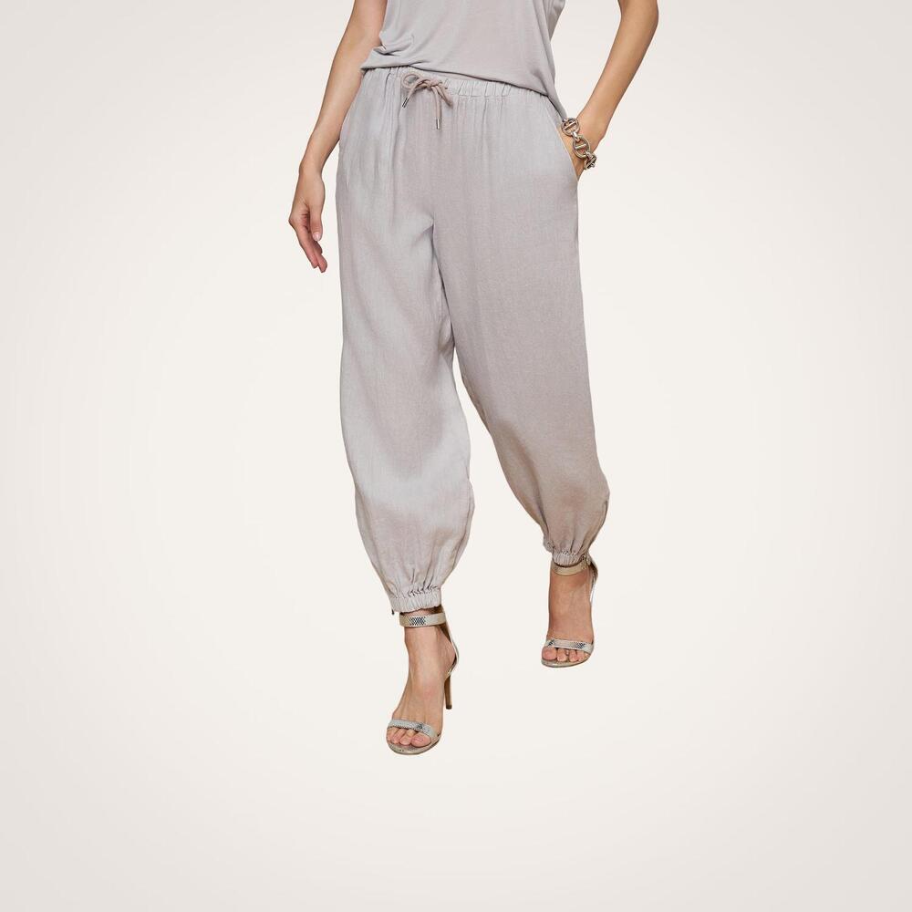 NEW L'AGENCE mariko jogger in light pewter
